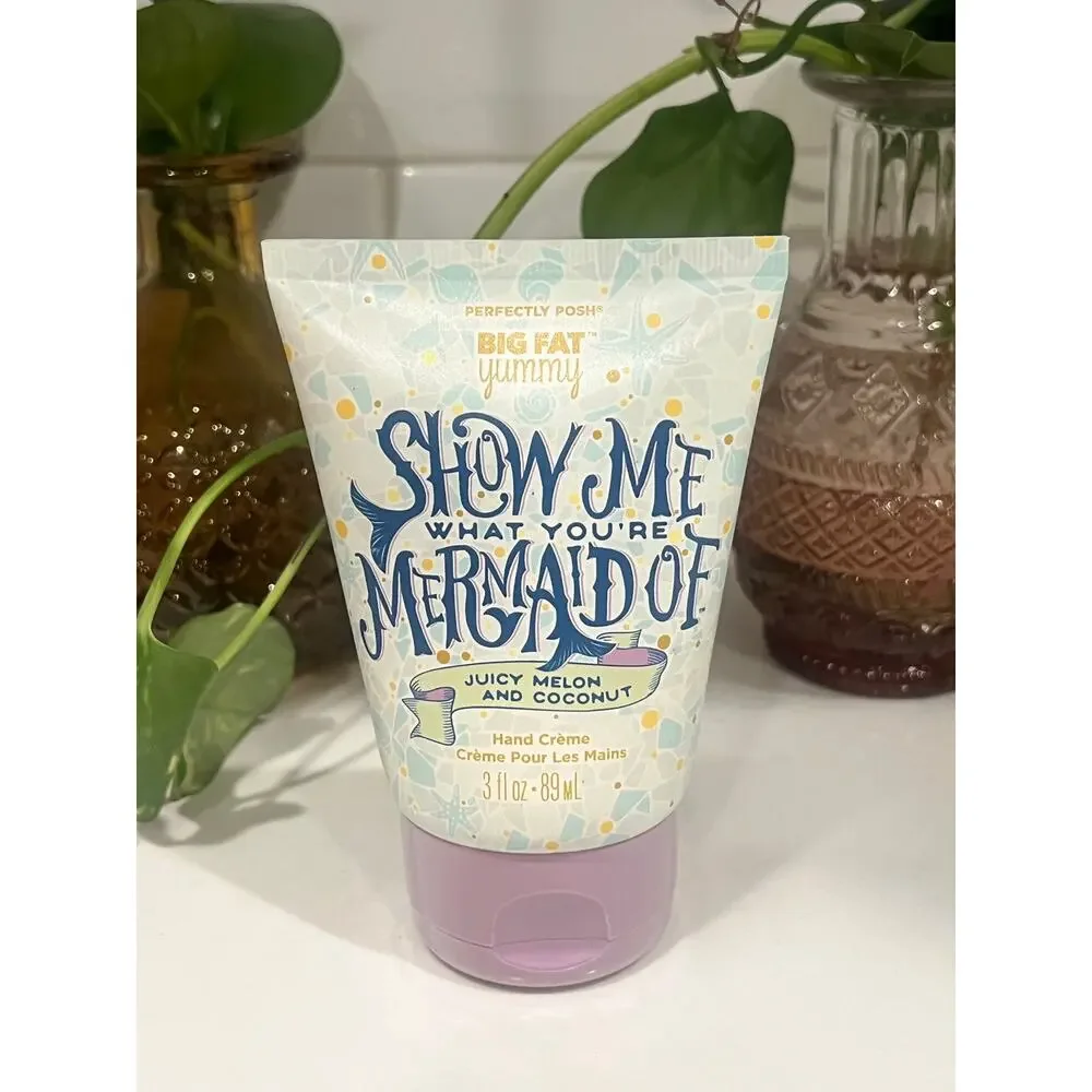 Perfectly Posh Show Me What You’re Mermaid Of Hand Creme Sealed Retired 3oz